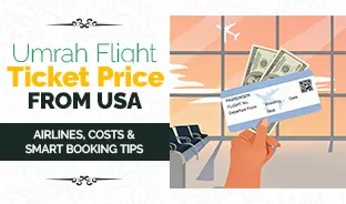 Umrah Flight Ticket Price from USA